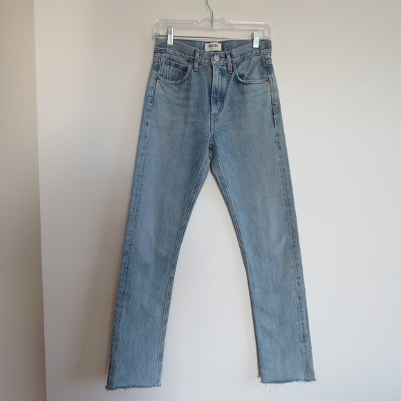 AGOLDE Cherie High Rise Straight Jeans in Merit - Size 26 Waist - Picture 3 of 15
